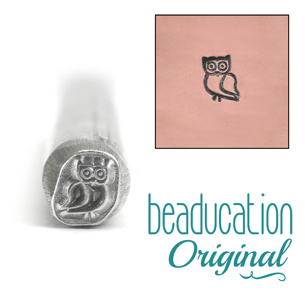 Metal Stamping Tools Owl Design Metal Stamp-Beaducation Original